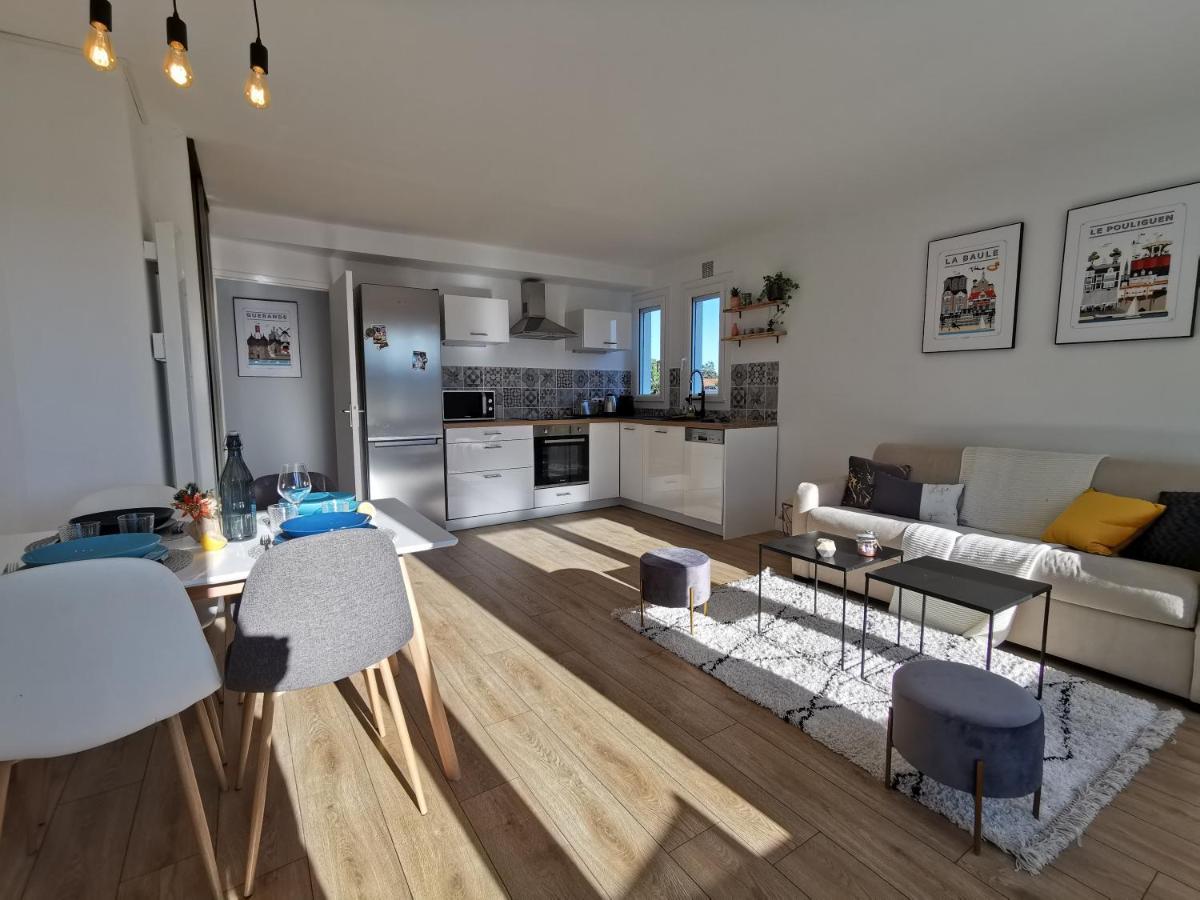 Le Kelenner-appartement bord de mer tout à pieds ou à vélo Le Pouliguen Esterno foto